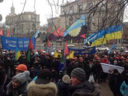Украина: шахтеры пикетируют Минэнерго: требуют спасти отрасль